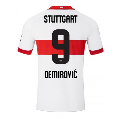 Fotbalové Dres Stuttgart Ermedin Demirovic #9 Domácí 2024-25 Krátký Rukáv